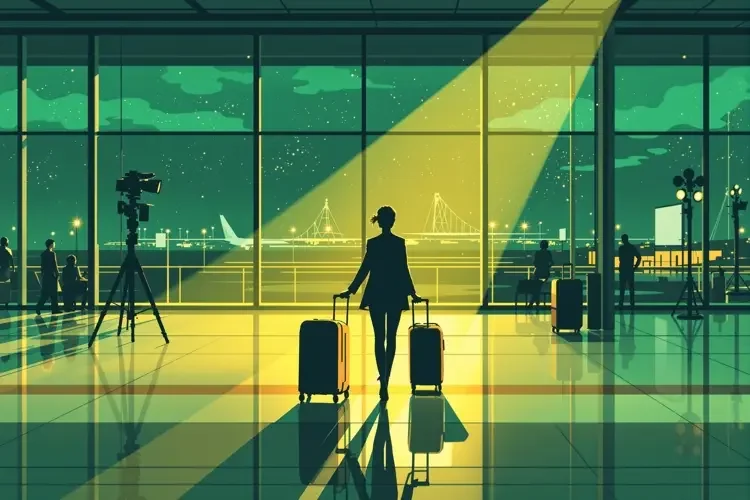 某顶流深夜现身机场素颜状态引热议的娱乐快讯配图